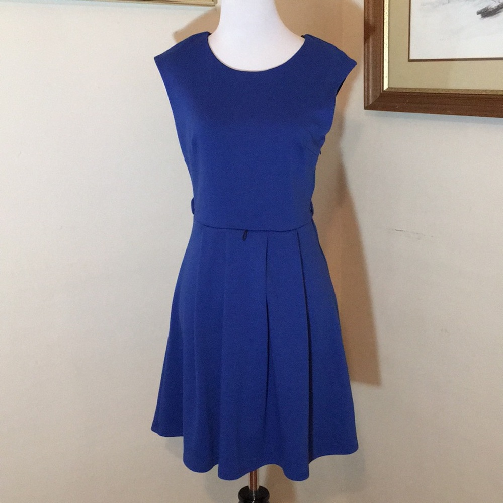 Ruby Rox Blue Skater Dress. Size S